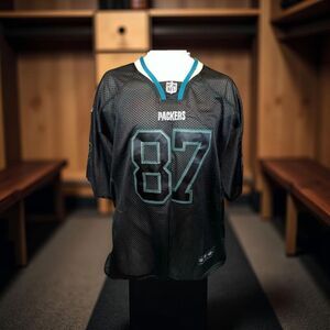 Nike Game Day Jordy Nelson Packers Black Stitched Jersey Large